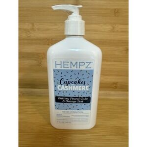 HEMPZ Cupcakes & Cashmere Buttery Pound cake & Orange Zest- 48 Hour Hydration